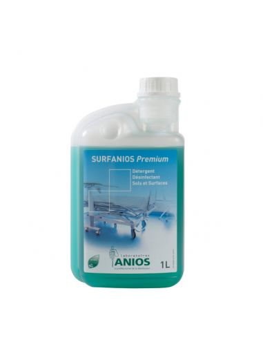 SURFANIOS PREMIUM sfhh-détergent désinfectant liquide sols et surface flacon doseur 1l