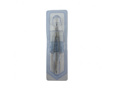 Pince Capsulorhexis à usage unique en inox - Stérile R Cross Action 1,8mm Finest Bte de 10
