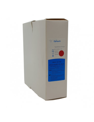 Capsulorhexis forceps curved round handle sterile R Box of 10 Capsulorhexis forceps curved round handle sterile R Box of 10