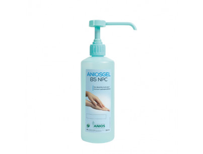 ANIOSGEL 85 NPC ANIOS - hygiène et désinfection des mains par frictio flacon de 500ml + pompe 2cc