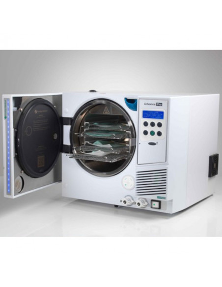 ADVANCE PRO 16 liter class B autoclave sterilizer with LCD Display Chamber diam. 250mmx340mm