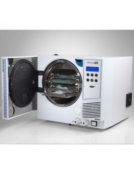 ADVANCE PRO 22 liter class B autoclave sterilizer with LCD Display Chamber diam. 250mmx470mm