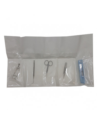 Set Cataracte Tournai 1 avec manipulateur Lebuisson Stérile Tyvek pour Dr DELAUNOIT Bte de 10 Set Cataracte Tournai 1 avec manipulateur Lebuisson Stérile Tyvek pour Dr DELAUNOIT Bte de 10