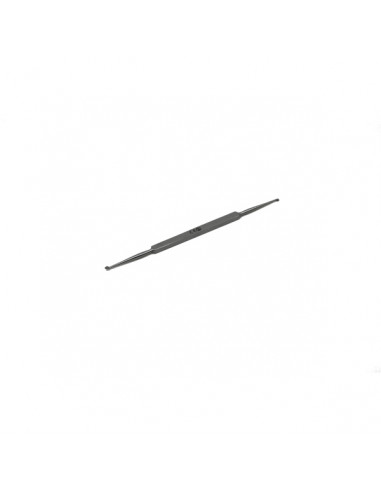 Sharp Spoon Curette Double Ended, Size B-C, 3mm x 2mm / Box of 10 Sterile EO