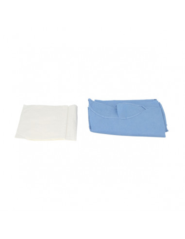 Short sterile surgical gown / Unit price / per bag of 24