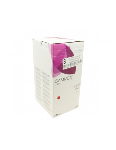 GANT CHIRURGIE STERILE ANSELL/GAMMEX LATEX SANS POUDRE