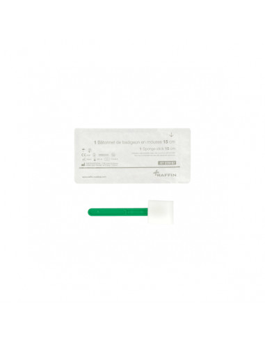 Foam whitewash stick 15cm sterile per 1SE/ Unit price Bag of 90