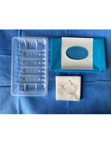 IVT pack K1056 Clinik Jules Vernes / Unit price / per Box of 17 packs Sterile