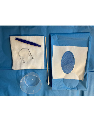 Ophtalmic kit n°2 - EO sterile / individual blister / Unit price