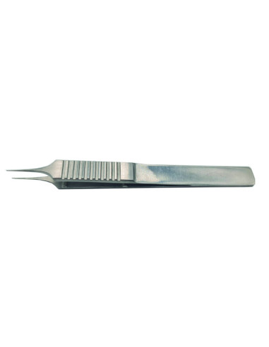 re-sterilisable Bonn corneal forceps 0,12 with tying platform Unit price per Box of 10