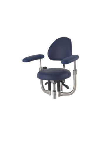 Chaise de chirurgien avec accoudoirs pivotants réglage en hauteur 540-740mm Chaise de chirurgien avec accoudoirs pivotants réglage en hauteur 540-740mm