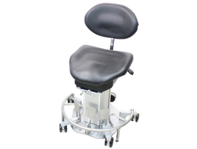 Chaise de chirurgien - hauteur variable 55/72cm - dossier - assise électrique - charge max 135kg