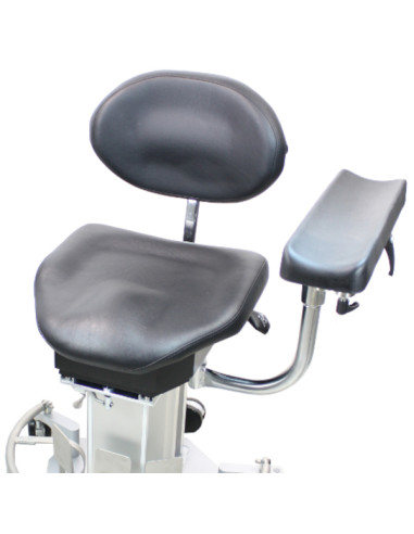 Armrest height adjustable - pivoting on ball head - price per unit For surgeon chair