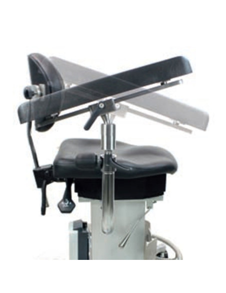 Armrest height adjustable - pivoting on ball head - price per unit For surgeon chair