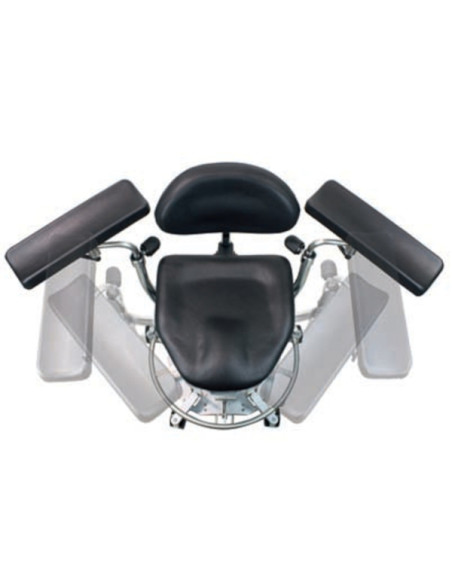 Armrest height adjustable - pivoting on ball head - price per unit For surgeon chair