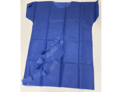 Standing patient gown with central back pre-cut - Box of 50