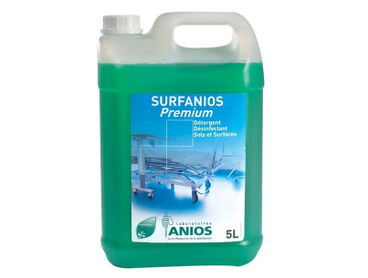 SURFANIOS PREMIUM SFHH détergent désinfectant liquide - Bidon de 5L Sols et surfaces